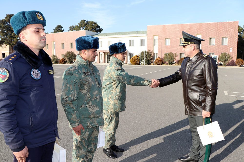 Nazir müavini Hərbi prokurorla hərbi hissələrdə&nbsp;oldular - FOTOLAR