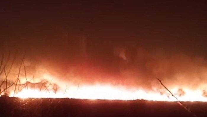 Cəbrayıl və Füzulidə yanğın söndürüldü