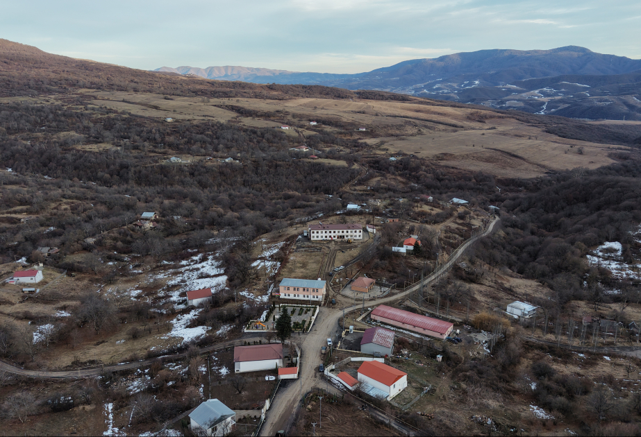 Ilham Aliyev in Ağdərə
