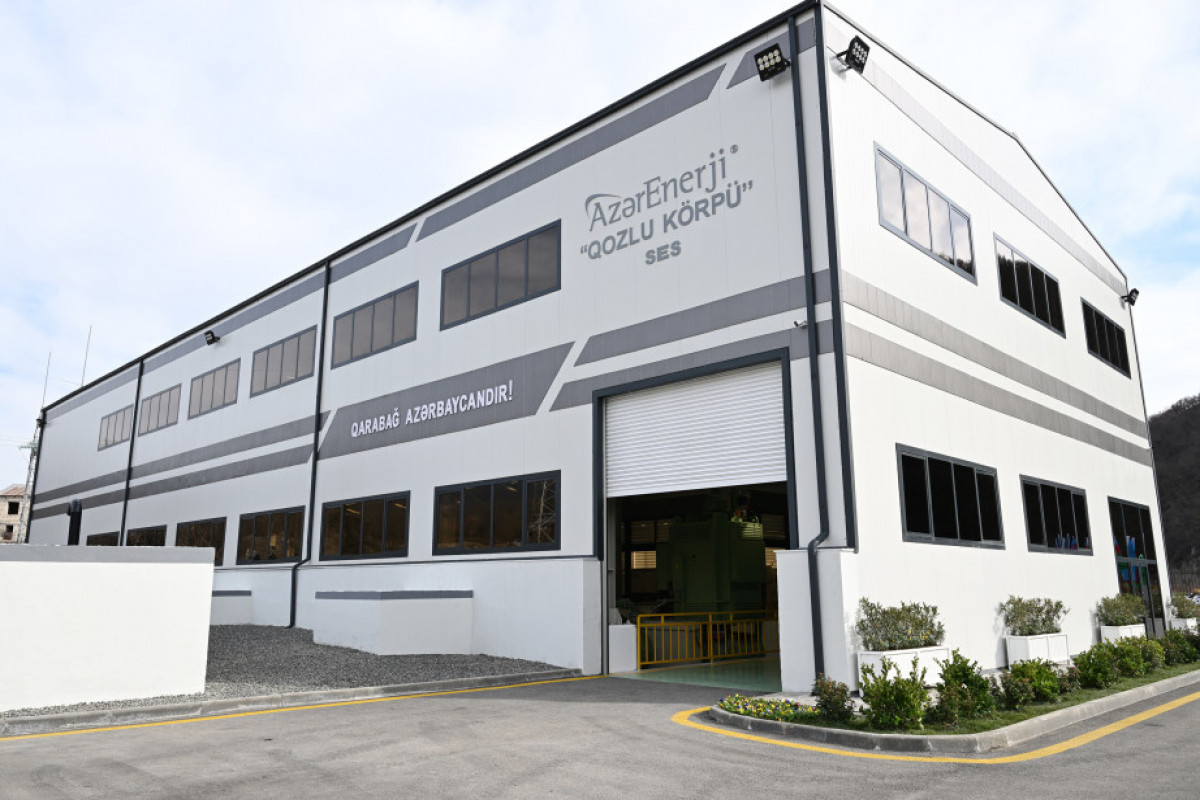 The inauguration of the &ldquo;Qozlukörpü&rdquo; Hydroelectric Power Station took place