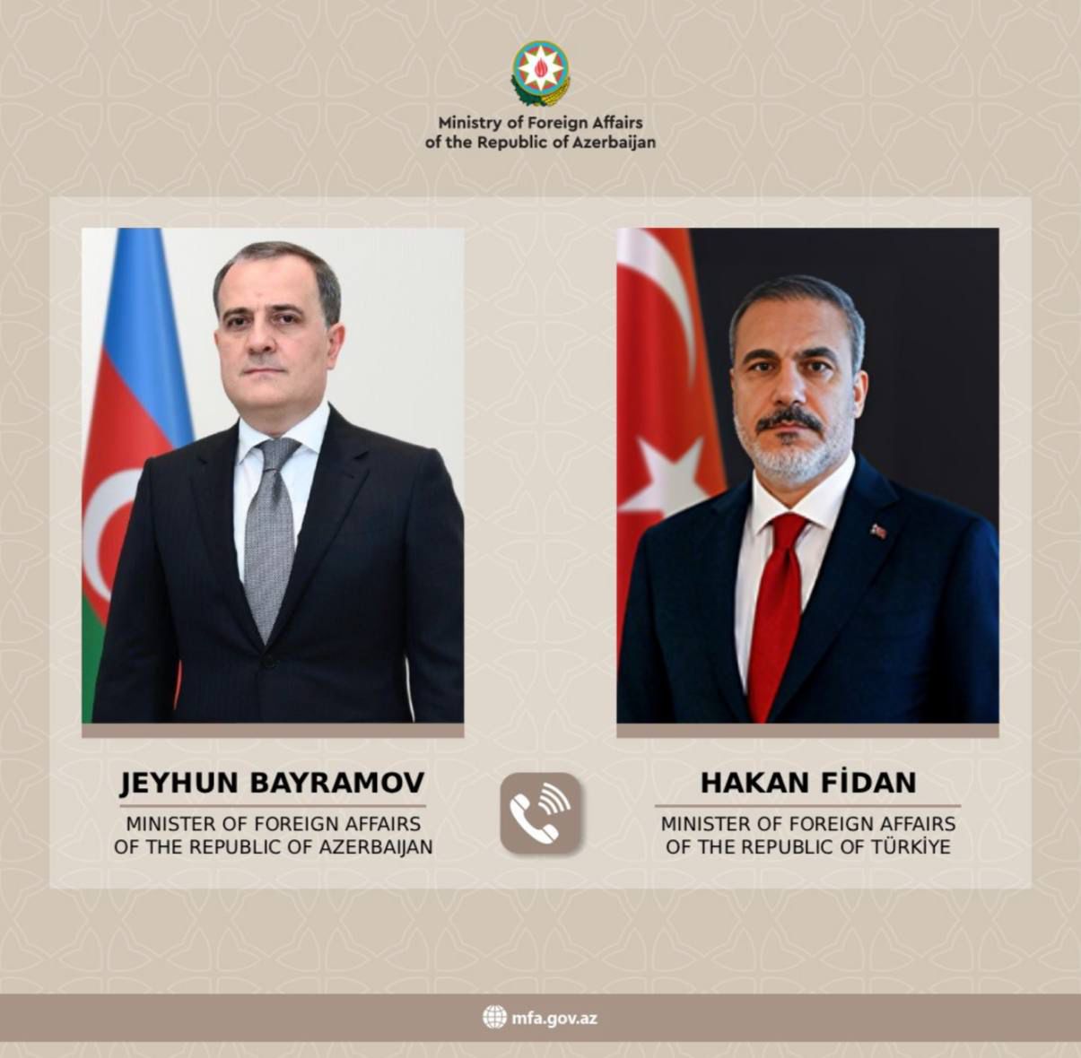 Ceyhun Bayramov Fidanla regionu müzakirə etdi