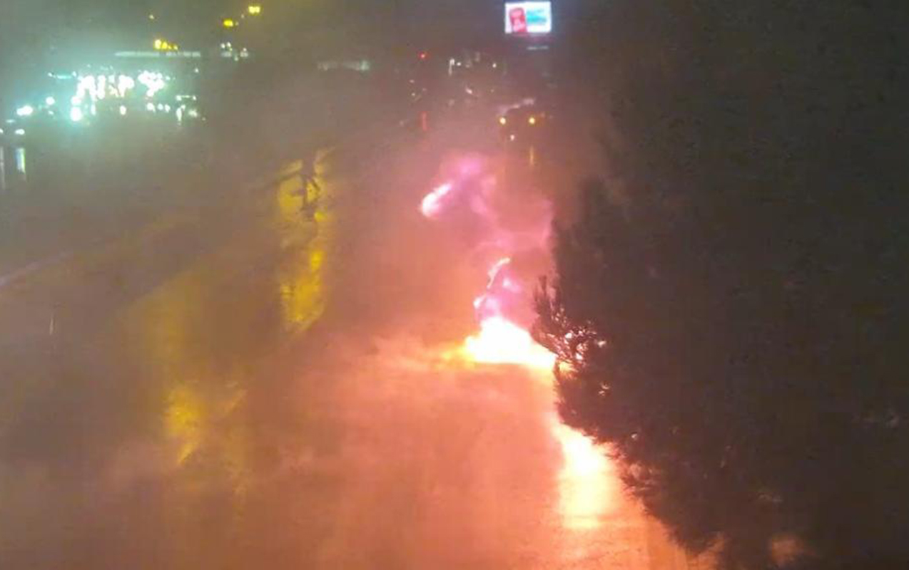 "20 Yanvar" istiqamətində maşın alışdı