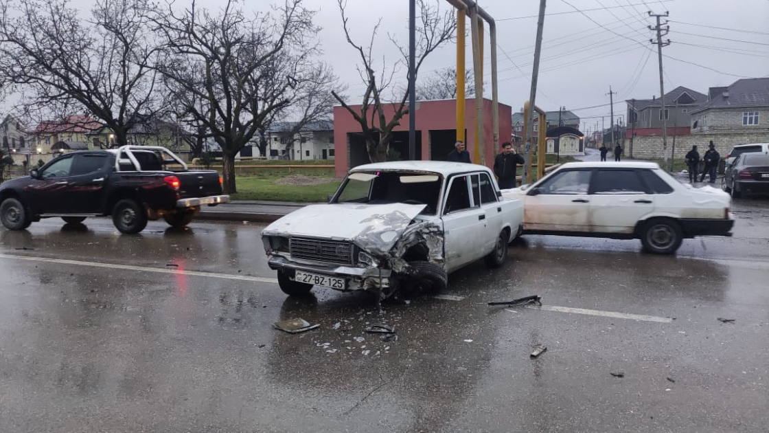 Xaçmazda zəncirvari qəza - Xəsarət alan&nbsp;var