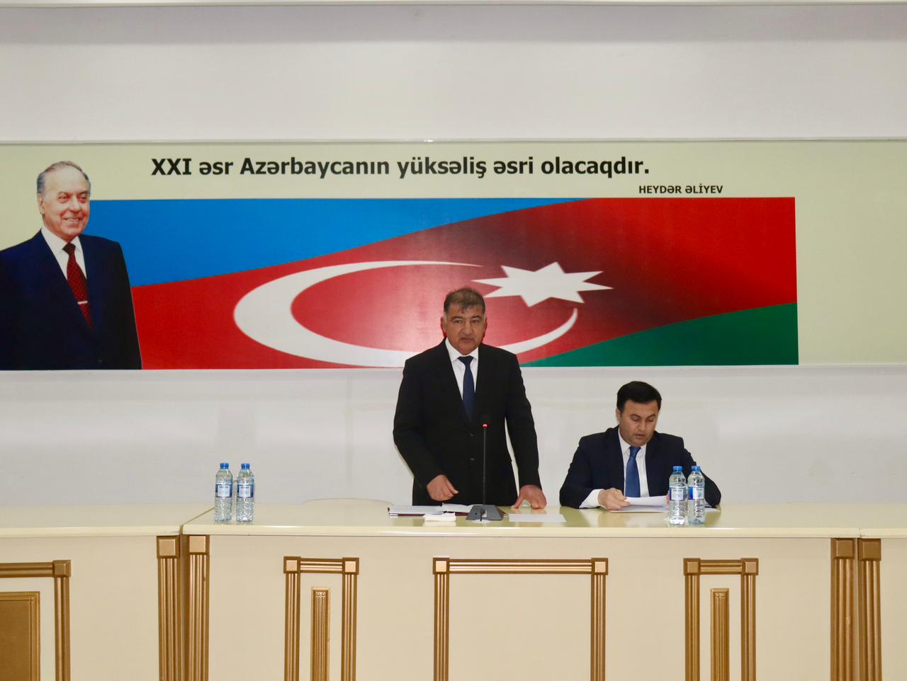 Samuxda hesabat yğıncağı keçirilib - FOTOLAR