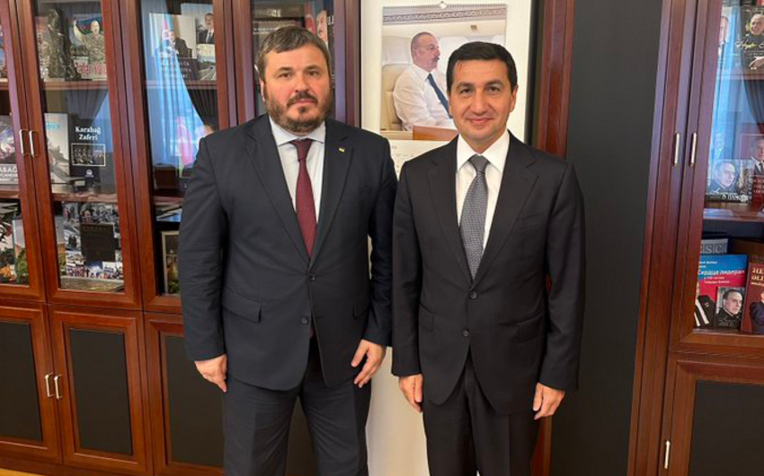 Hikmət Hacıyev Ukrayna səfiri ilə bu məsələni&nbsp;müzakirə etdi