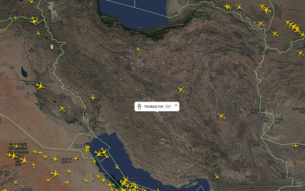 İran hava məkanını açdı