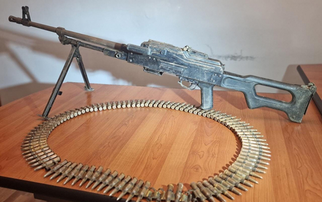 Vətəndaşlardan 3 pulemyot götürüldü