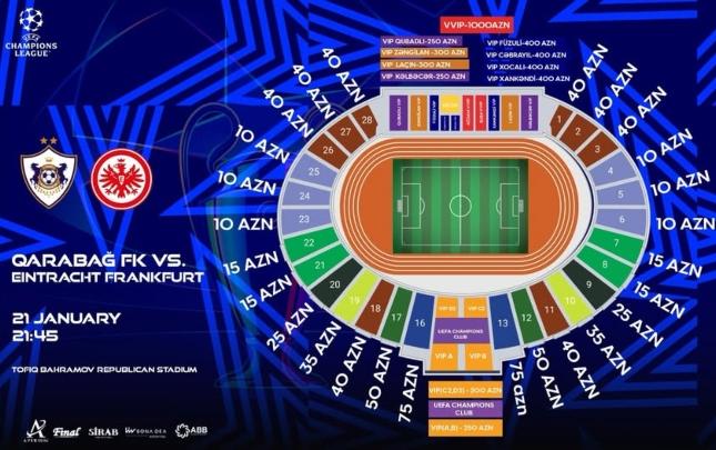 &ldquo;Qarabağ&rdquo;-&ldquo;Ayntraxt&rdquo; oyununun biletləri satışda&nbsp;