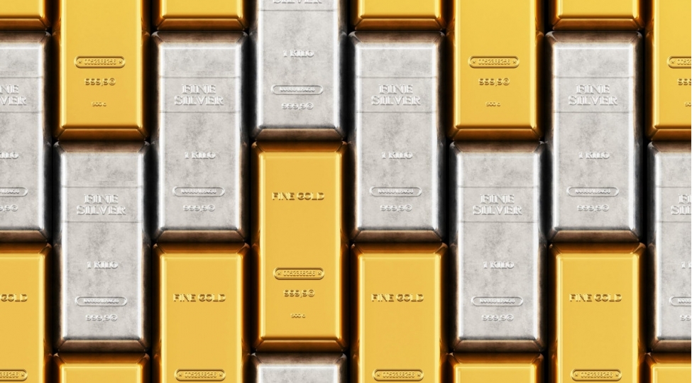 Qızıl və gümüşün qiyməti düşdü