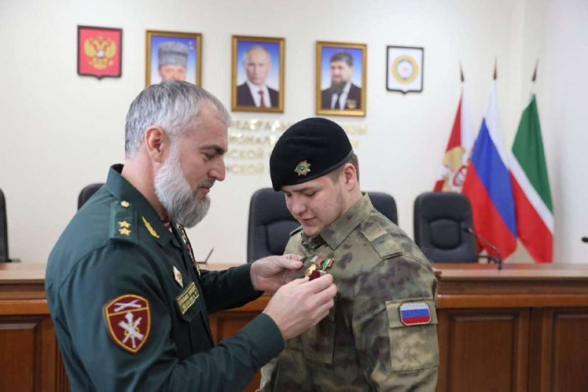 Kadırovun oğlu ortaya çıxdı