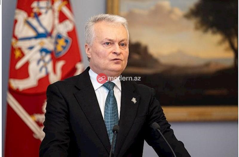 Sovet ordusu Azərbaycan xalqının iradəsini sındıra bilmədi - Litva Prezidenti