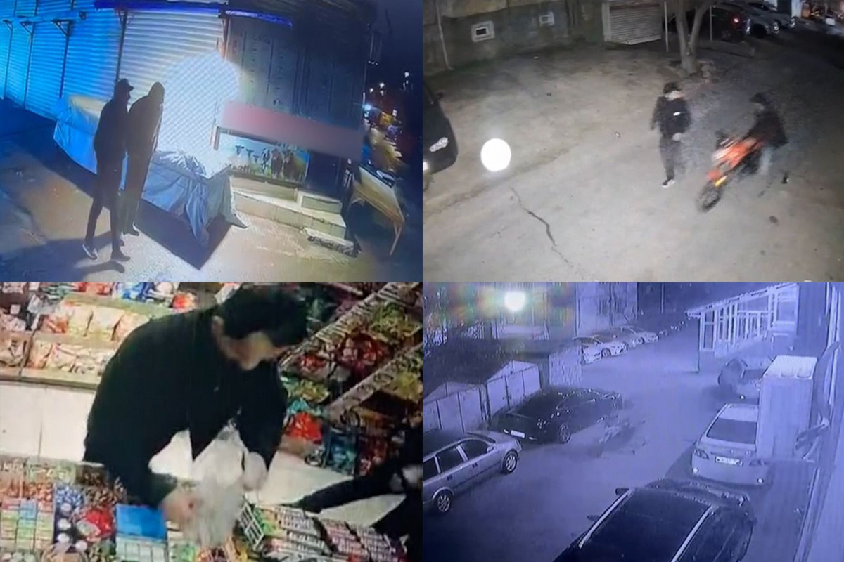 Quldurluq və oğurluq edən şəxslər saxlanıldı - VİDEO