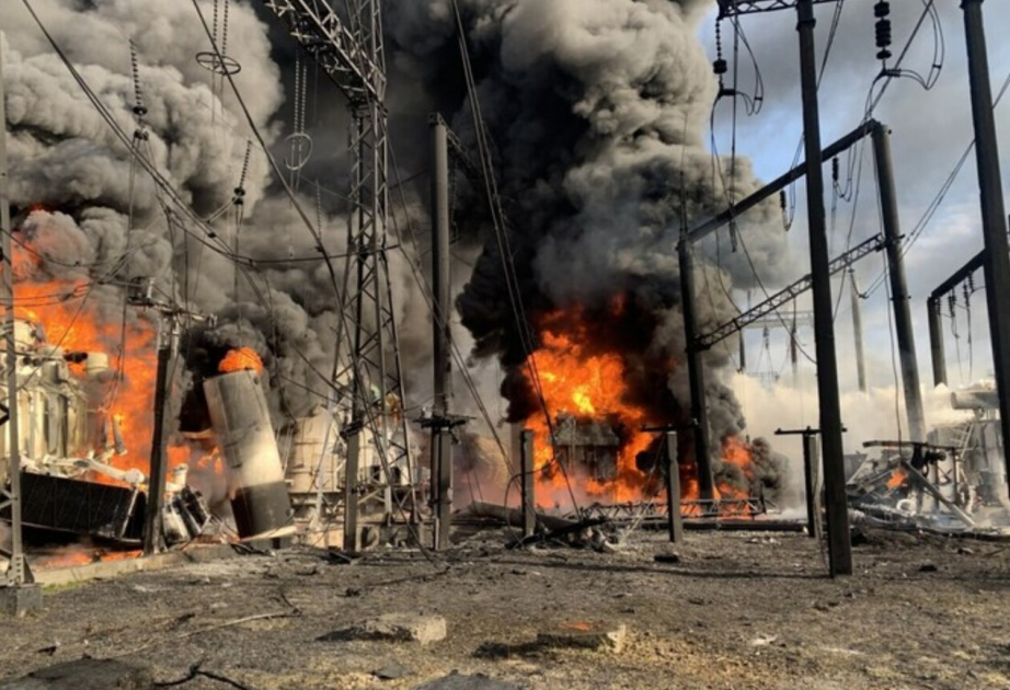 Kiyevin 60 faizi işıqsız qalıb