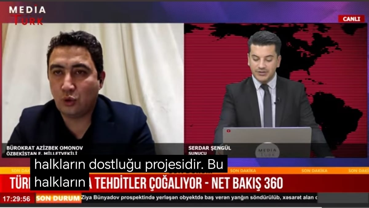 Azizbeq Omonov: &ldquo;Duqinin açıqlamaları Türk dünyası üçün ciddi təhlükə deyil&rdquo;
