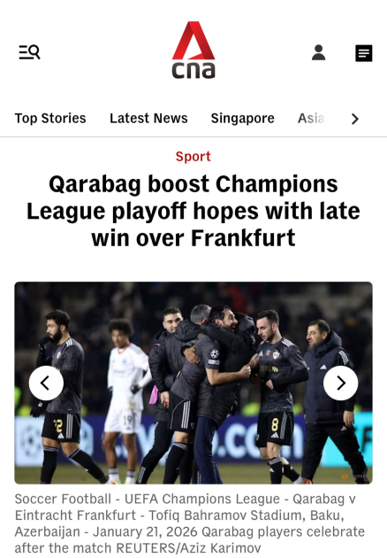 &ldquo;Qarabağ&rdquo;ın qələbəsi dünya mediasında