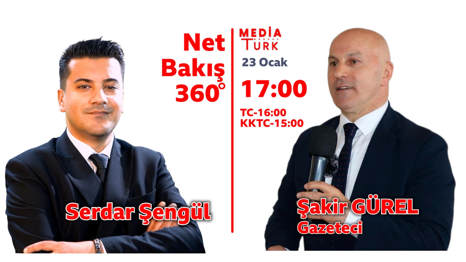 TÜRKBİR-in qurucusu Şakir Gürel "MediaTürk Tv"nin qonağı olacaq