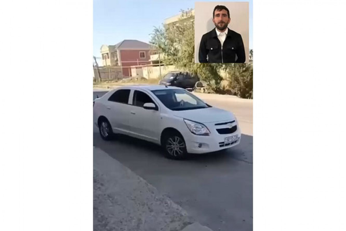 Sumqayıtda avtoxuliqanlıq etdi, həbs olundu