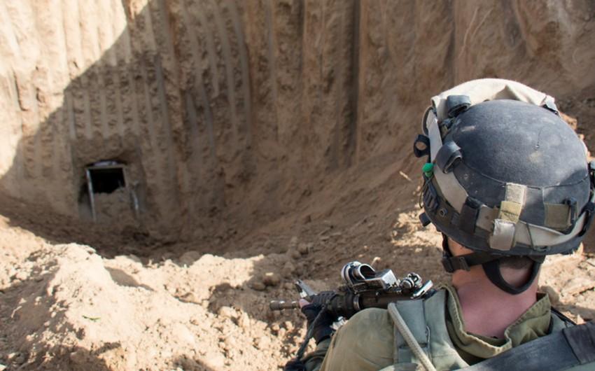 İsrail Qəzzada&nbsp;4 km uzunluğunda tunelini DAĞITDI