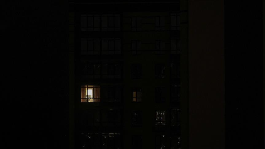 Kiyevdə 800 min insan işıqsızdır