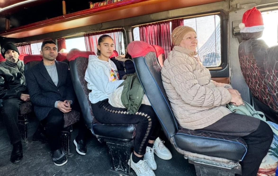 Xocalının iki kəndinə daha 25 ailə yola salındı - FOTOLAR