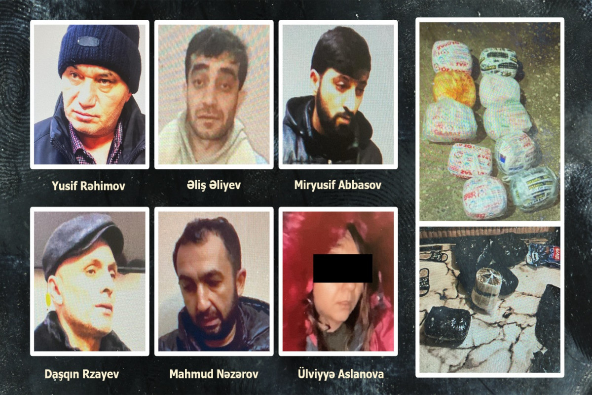 Bakıda 6 narkotacir TUTULDU