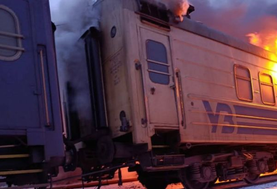 Rusiya Xarkovda sərnişin qatarını bombaladı