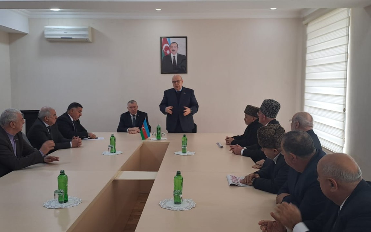 Sabirabadda Ağsaqqallar Şurasının&nbsp;hesabat konfransı keçirildi&nbsp;- FOTOLAR