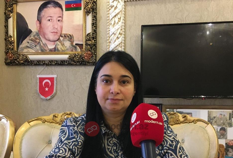 Milli Qəhrəmanın xanımına mənzil verildi