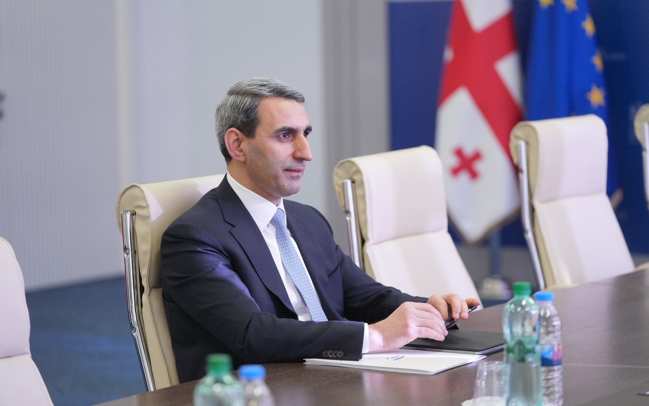 ADY sədri gürcü həmkarı ilə görüşdü&nbsp;- FOTOLAR