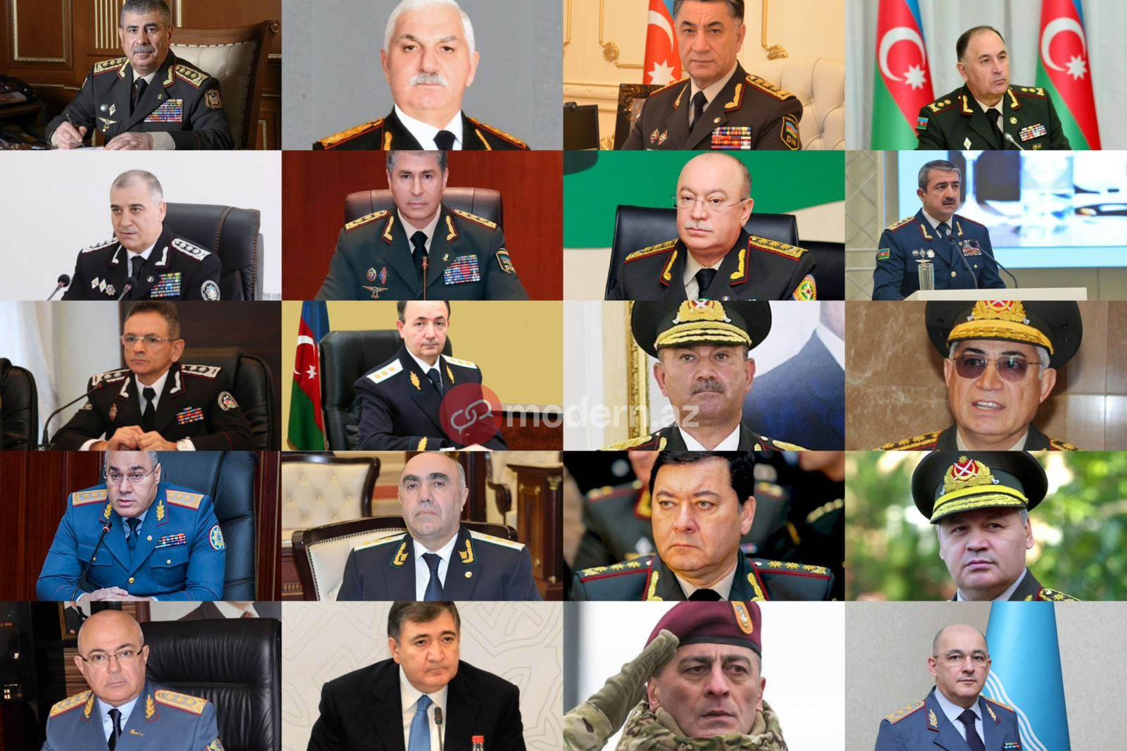 Azərbaycanda&nbsp;general-polkovniklərin sayı 22-yə çatdı - TAM SİYAHI