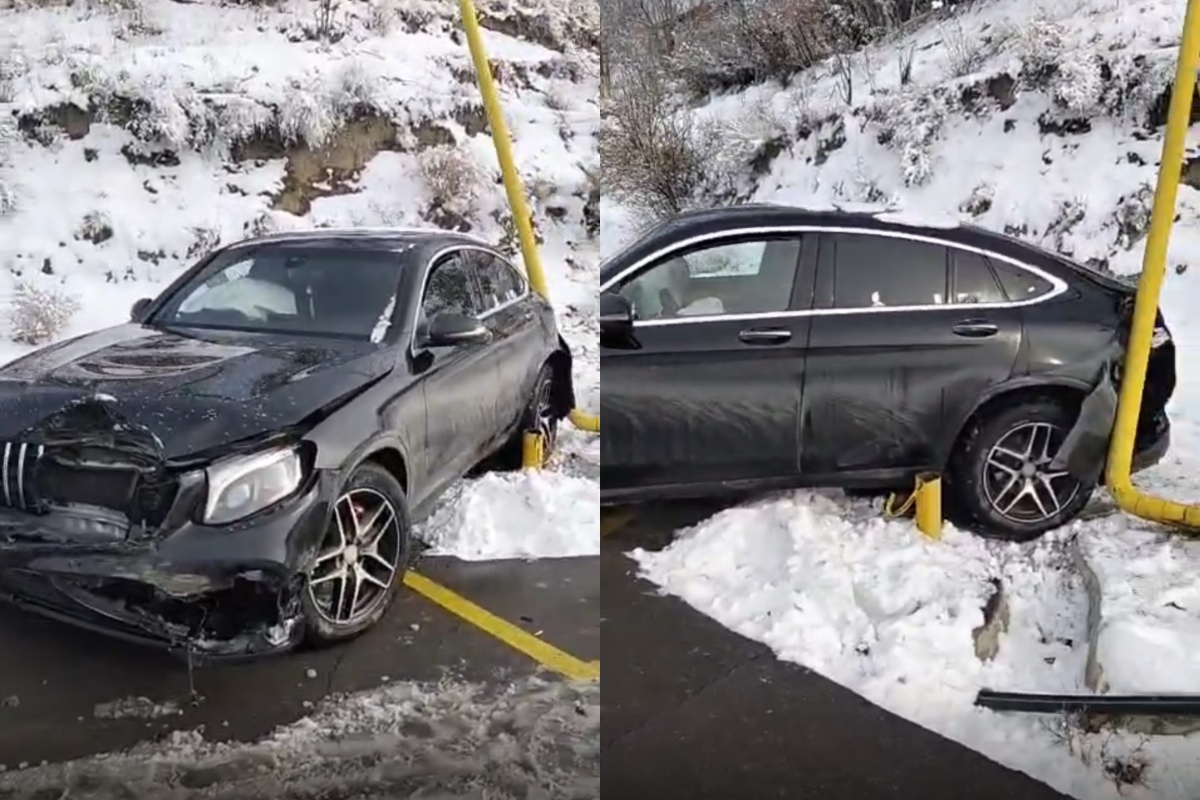 Avtomobil&nbsp;qaz xəttinə çırpıldı: 160 abonent qazsız qaldı&nbsp;