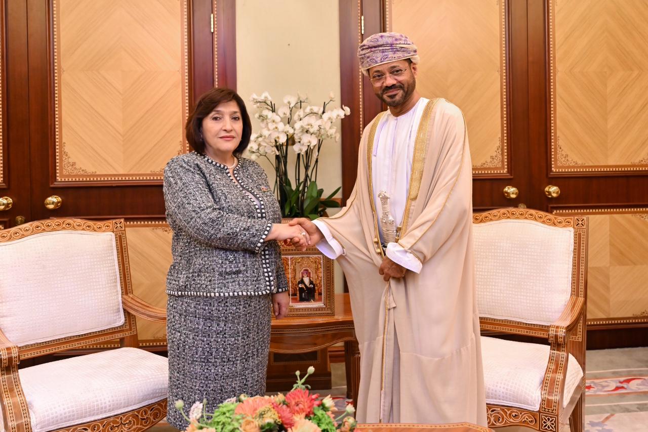 Sahibə Qafarova Omanın&nbsp;XİN başçısı ilə görüşdü