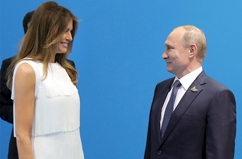 Melaniya&nbsp;Putindən məktub alıb