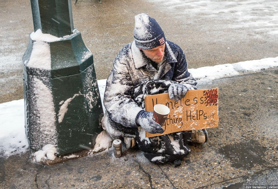 Nyu-Yorkda 14 nəfər soyuqdan ölüb