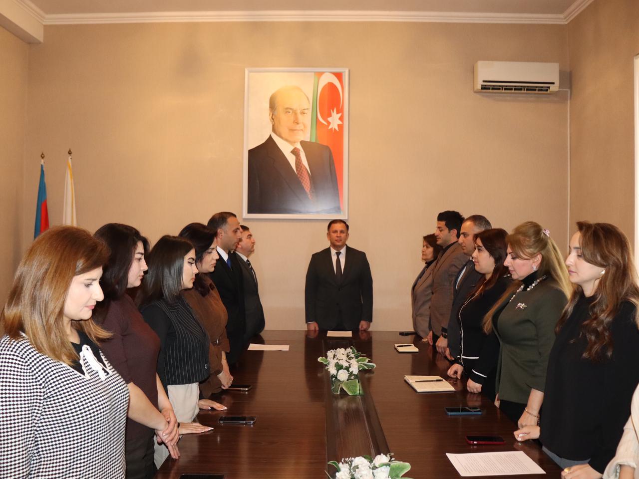 Samuxda "Azərbaycan gəncliyinin rolu" mövzusunda dəyirmi masa - FOTO