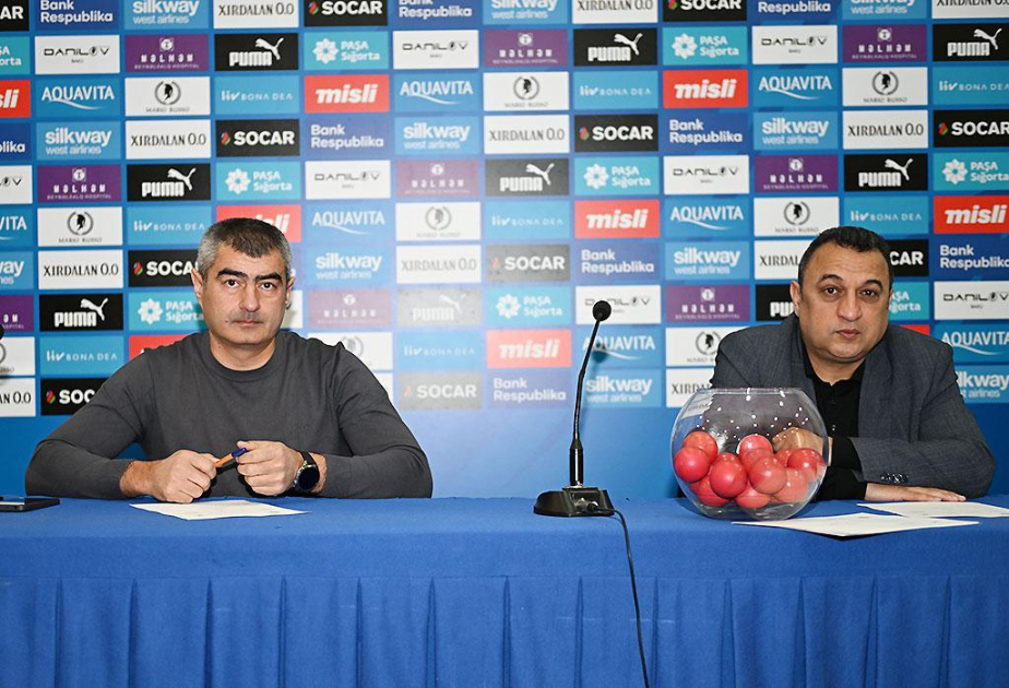 Azərbaycan Kubokunun püşkü atıldı