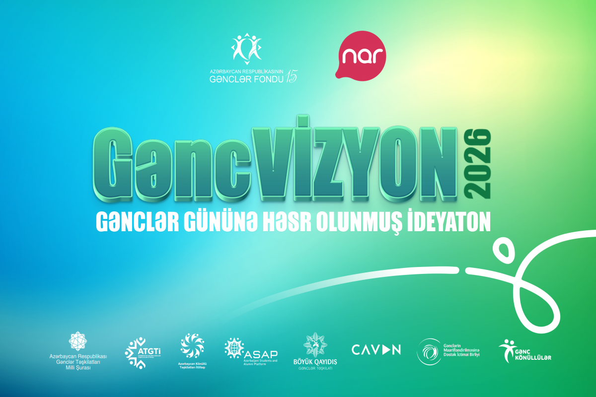 &ldquo;Nar&rdquo; &ldquo;GəncVİZYON&rdquo; layihəsinə start verir