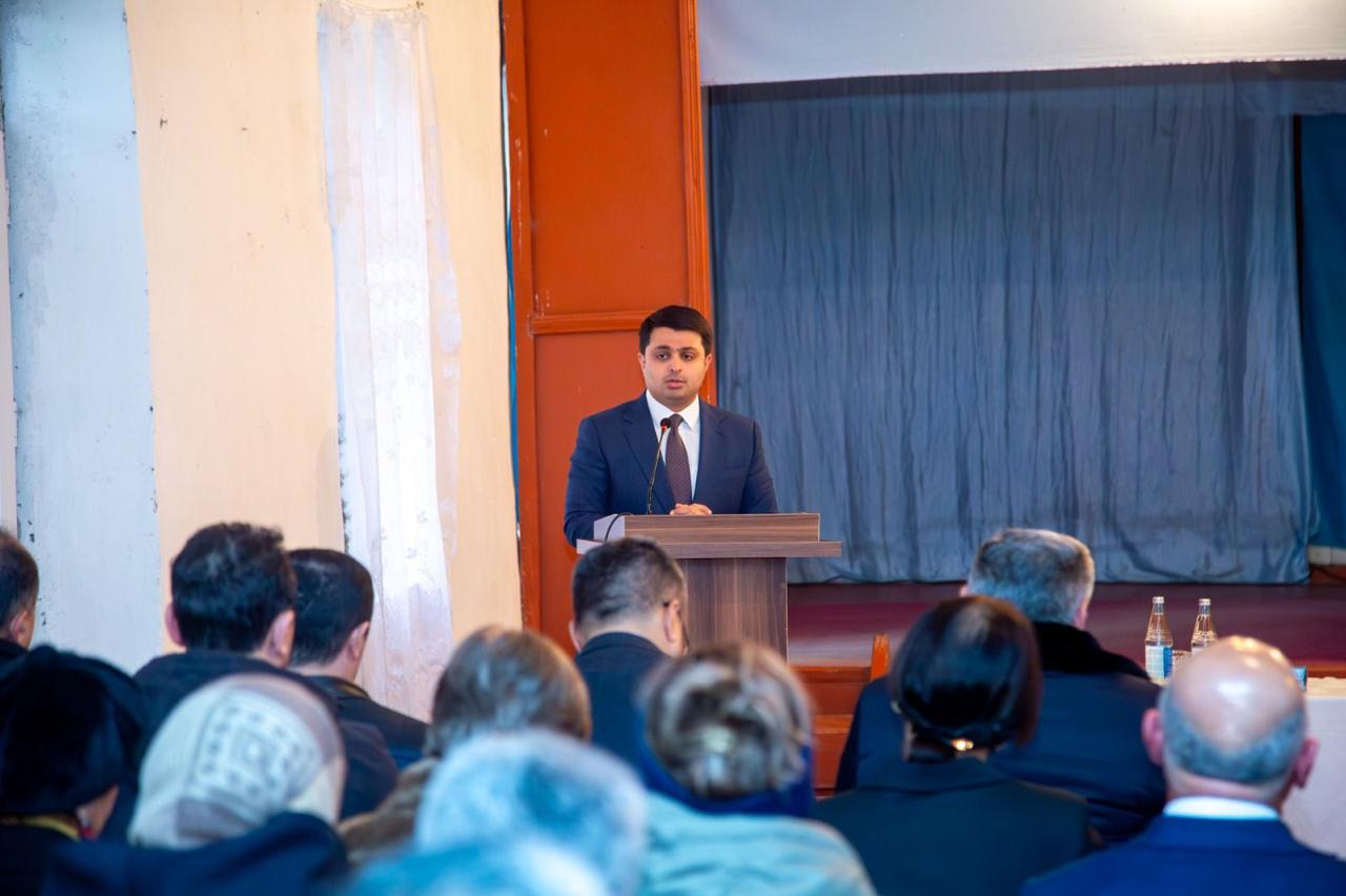 Neftçalanın icra başçısı səyyar görüş keçirib - FOTOLAR