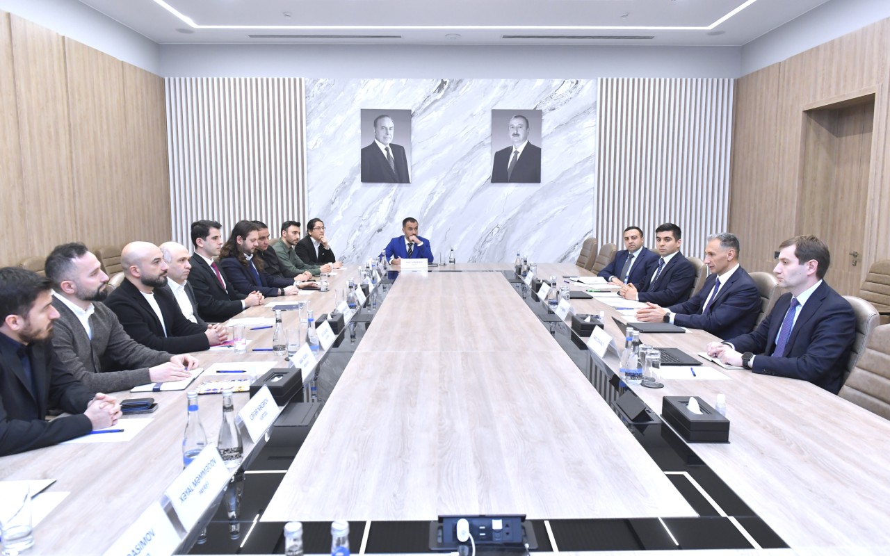 Rəşad Nəbiyev startap nümayəndələri ilə&nbsp;görüşüb - FOTOLAR