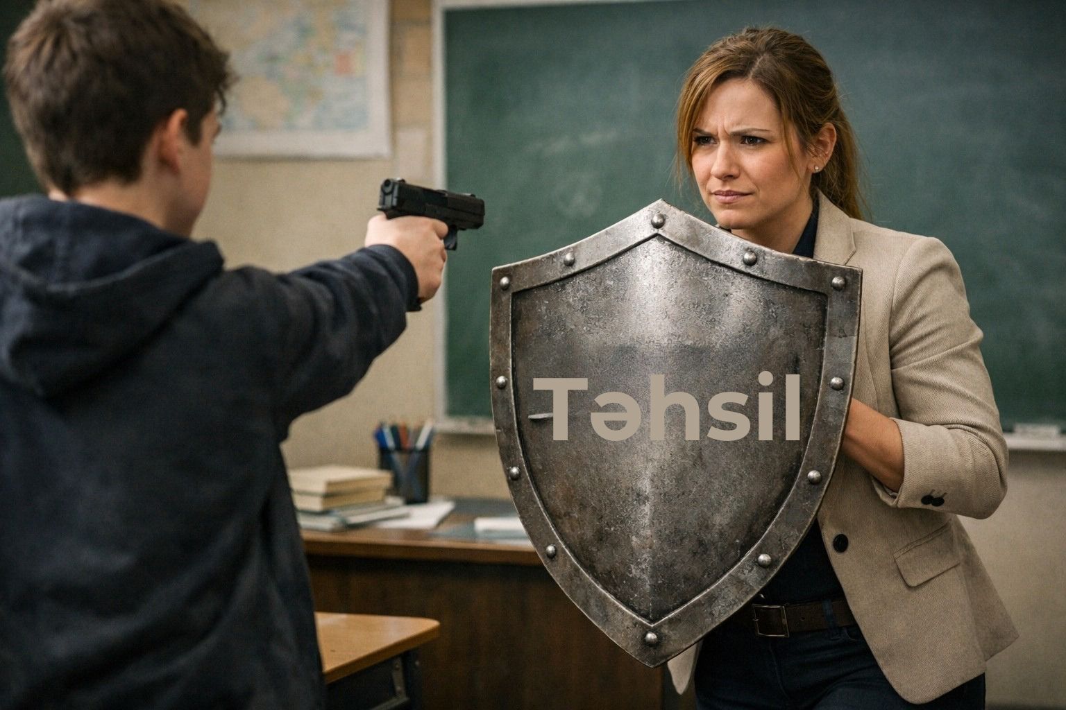 Müəllimə atılan güllə təhsilə dəydi -&nbsp;Hadisənin ilkin analizi