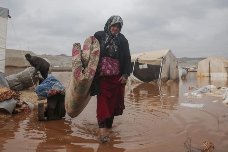 Suriyada daşqınlar: Üç&nbsp;nəfər ölüb, ikisi uşaqdır