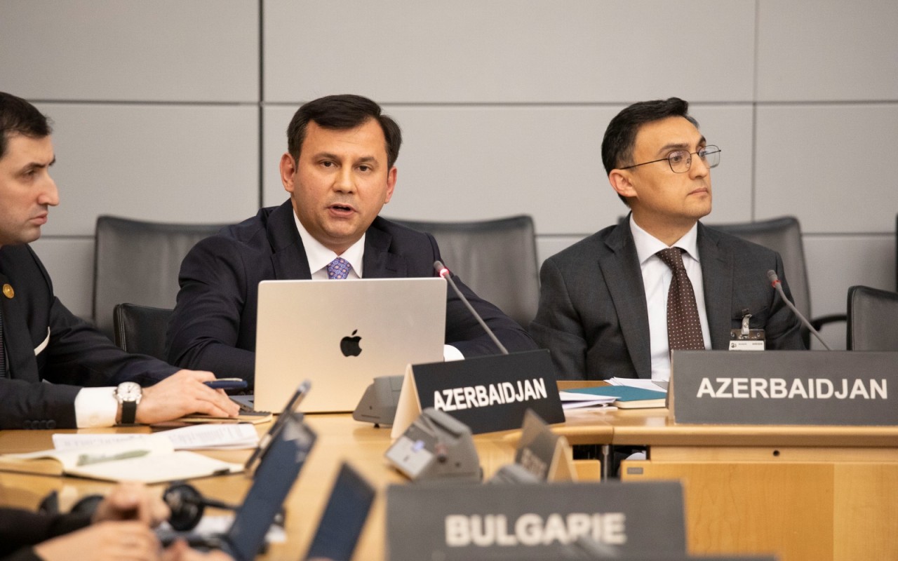 Beynəlxalq tədbirdə Azərbaycanın nəqliyyat əlaqələrindən&nbsp;danışıldı - FOTO