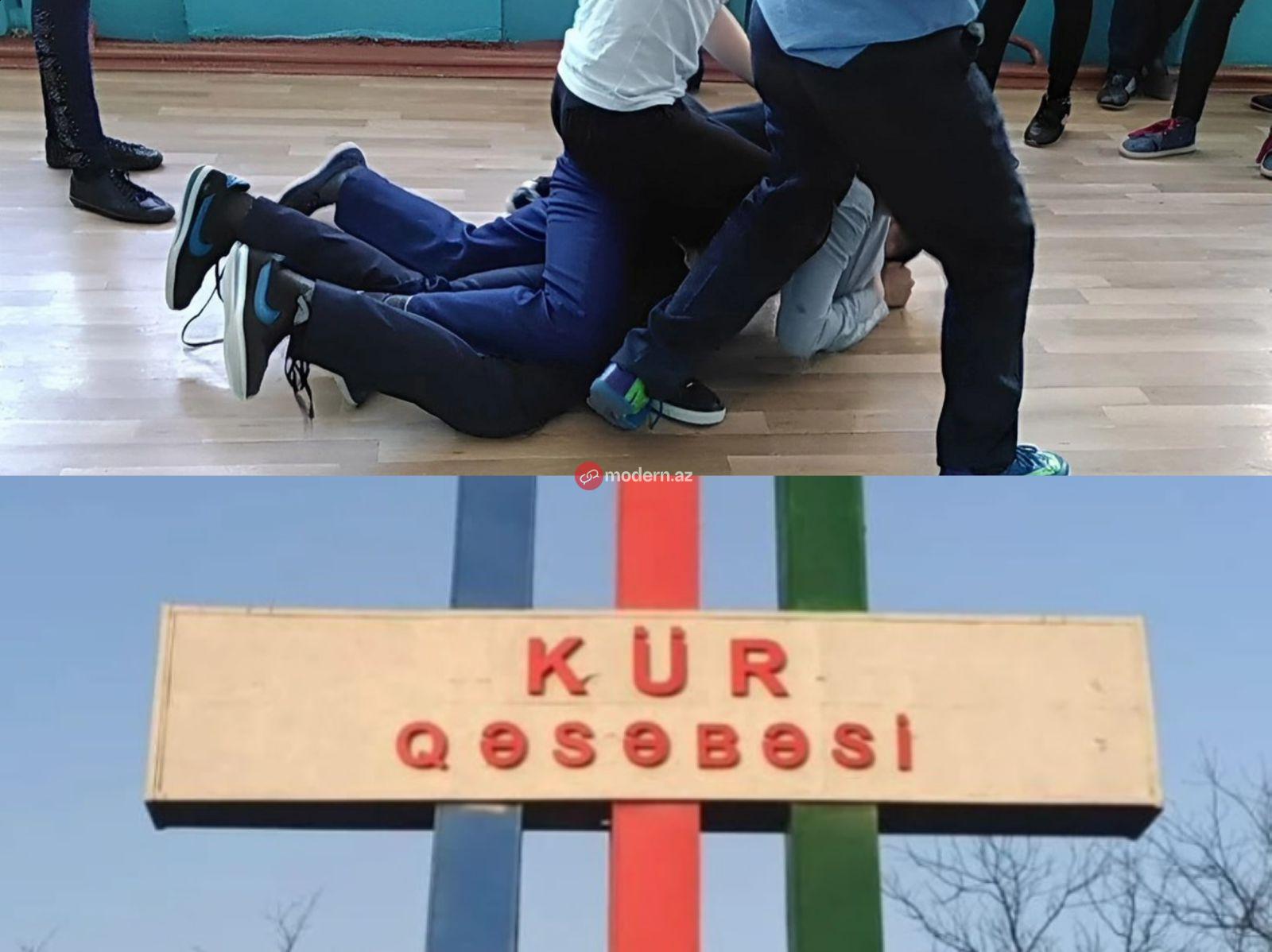 Şəmkirdə məktəblilər arasında dava qanla bitdi