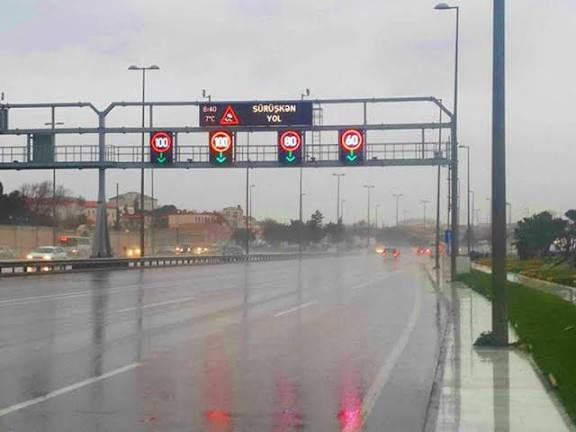 Qara görə Zığ dairəsi-Hava&nbsp;limanı yolunda sürət həddi ENDİRİLDİ