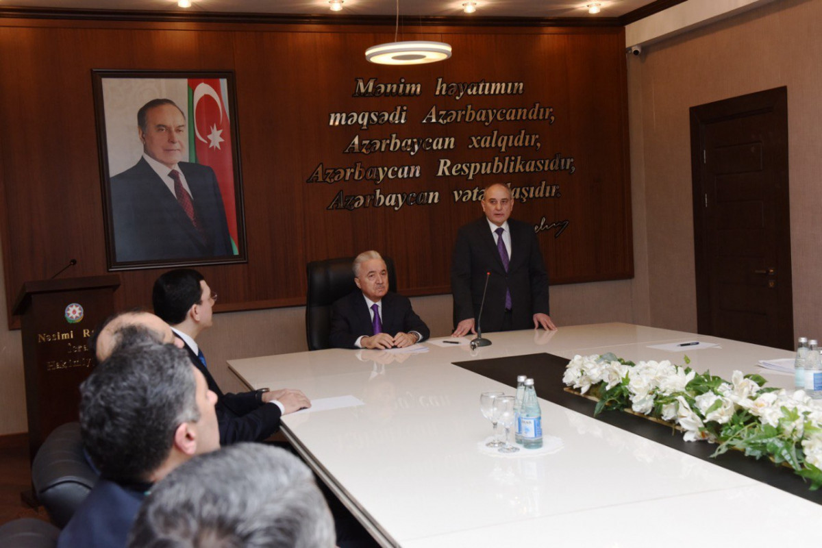 İcra başçısı kollektivə təqdim edildi&nbsp;- FOTO