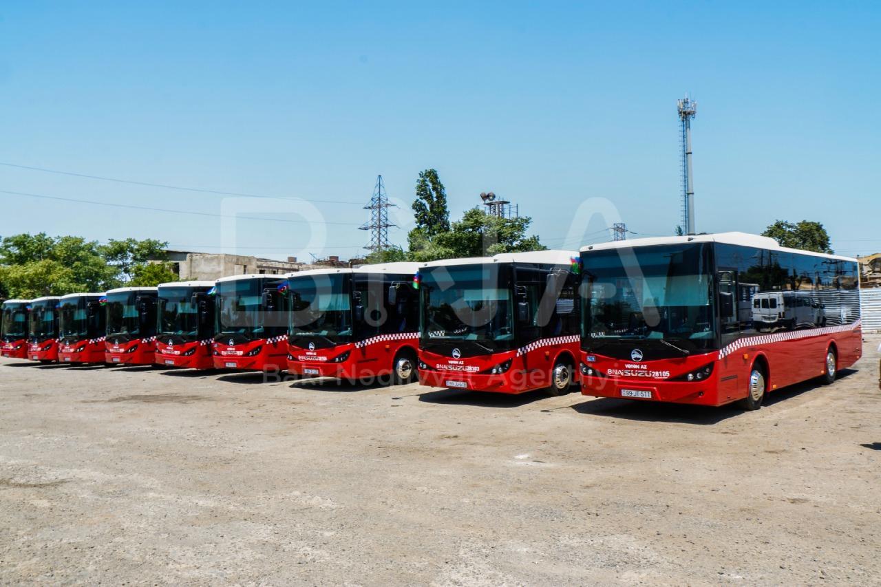 Daha bir marşrut üzrə avtobuslar yeniləndi