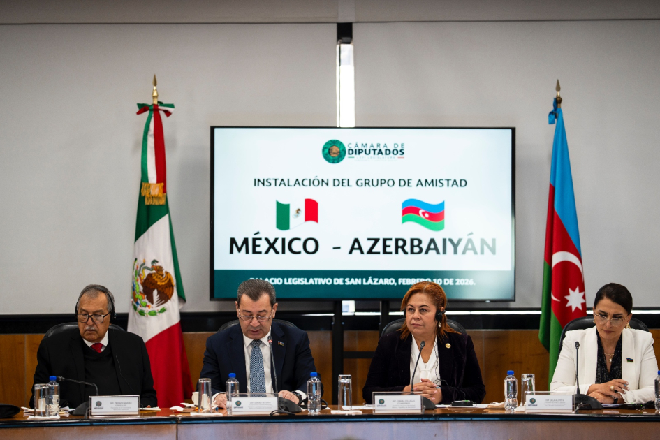 Meksika-Azərbaycan Parlamentlərarası Dostluq Qrupu yaradıldı - FOTOLAR