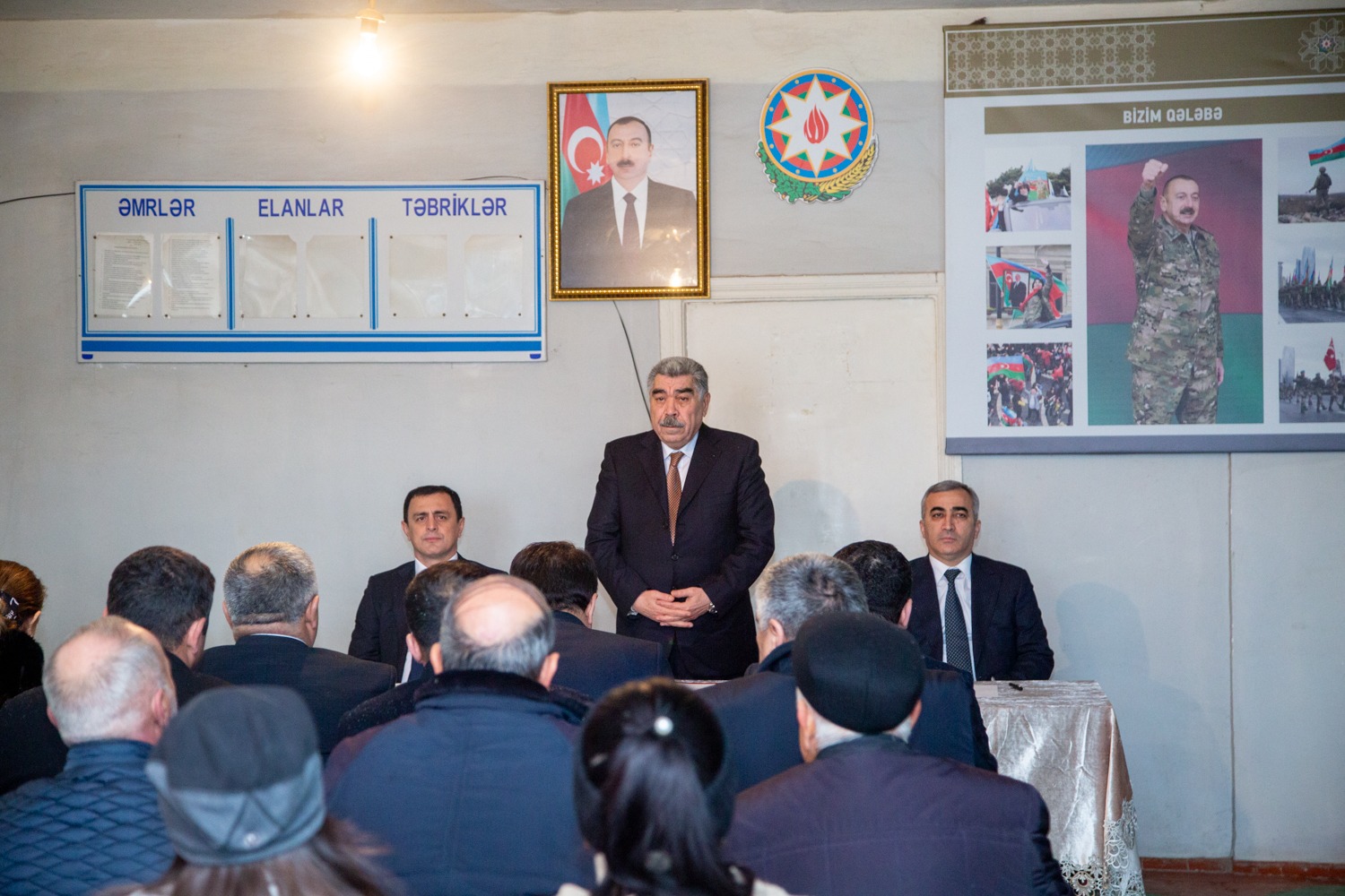 Salyanın Gəncəli kəndində&nbsp;səyyar qəbul keçirildi - FOTO