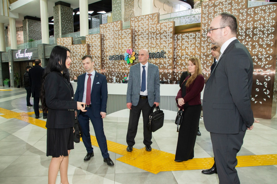 Macarıstan nümayəndə heyəti &ldquo;ASAN xidmət&rdquo;də - FOTO