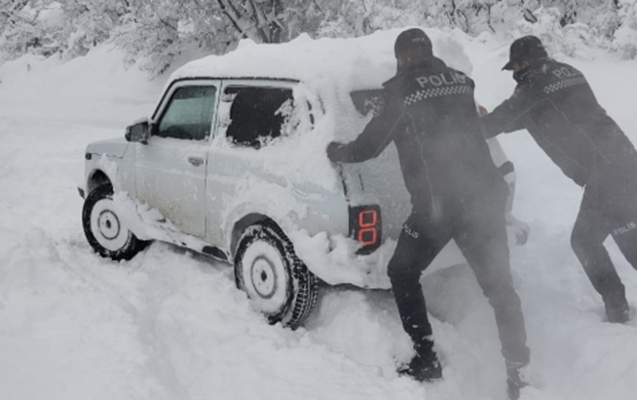 Ən çox qar bu rayonlara yağıb - Faktiki hava